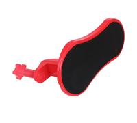 Riuulity Extensor de Soporte para Reposabrazos de Computadora con Abrazadera, Estante para Reposamuñecas de Montaje en Mesa con Diseño Giratorio y Protector de Muñeca para Escrito (rojo)
