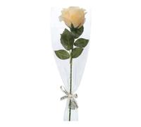 Riuulity Flores de Rosas Artificiales Brillantes, Regalo para Esposa, Paquete de 4 Rosas con Luz LED para el Día de San Valentín, Boda, Día de la Madre, para Abuela, Madre, Aniversario, Tela +