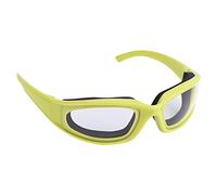 Riuulity Gafas para Cortar Cebolla, Protector Ocular, Dispositivo de Cocina, Antisalpicaduras, No Más Rasgaduras, Uso Cómodo, Tamaño Compacto con Gafas, para un Fácil Almacenamiento