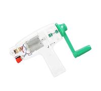 Riuulity Generador de Electricidad Accionado por Manivela Fuente de Alimentación de Emergencia Mecánica - Increíble Dínamo de Mano - Peso 178 G - para Actividades Al Aire Libre