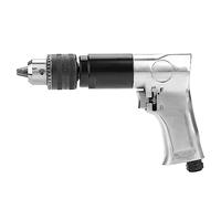 Riuulity Herramienta de Taladro Neumático Tipo Pistola 1/2, Velocidad Ajustable CW/CCW para Taladrar y Roscar en Ferretería y Muebles
