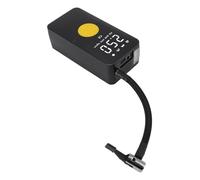 Riuulity Inflador de Neumáticos Inalámbrico de 150 PSI, Compresor de Aire Portátil con Batería de 4000 MAh, Manómetro Digital, Tamaño Compacto y Múltiples Boquillas para Cama Inflable de