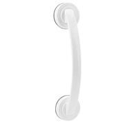 Riuulity Interruptor de Bloqueo de Seguridad, Manija de Puerta con Ventosa de Plástico, Reposabrazos Estable para Baño, Inodoro, Ducha, Blanco, 29cm (Riuulity8bl7vozjs5-1)