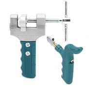 Riuulity Juego de Cortadores Manuales de Azulejos de Cerámica con Alicates Trituradores Fuertes y Mini Cinta Métrica para Cortes Precisos Dentro de 15 Mm para Trabajadores de la Construcción