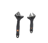 Riuulity Juego de Llaves de Mandíbula Ancha Ajustable para Reparación de Plomería, Mantenimiento Mecánico, 2 uds., Acero de Aleación CrV, 6 "y 8"