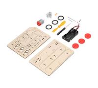 Riuulity Juego de Modelos Educativos de Bricolaje de Avión Deslizante de Madera Eléctrico para Niños Que Aprenden Stem, Seguro y Divertido, para Experimentos Científicos Infantiles