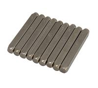 Riuulity Juego de Punzones de Números de Acero, Juego de Sellos de Metal Duradero, Herramienta Multiusos de 0,16 Pulgadas para Marcar Metales, Arte para Proyectos de Bricolaje