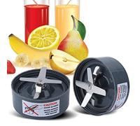 Riuulity Juego de Repuesto de Cuchillas Extractoras para 600w 900w, Accesorios de Calidad para Batidos de Frutas, Kit de 8 Piezas de Acero Inoxidable para Uso Diario