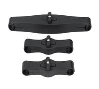 Riuulity Kit de Conector de Cochecito Doble, Conector Fuerte para el Conector Ideal de Plástico para Bebés con Estabilidad para Viajar en Familia