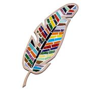 Riuulity Kit de Manualidades de Mosaico Hecho a Mano con Azulejos de Colores, Ideal para Desarrollar la Creatividad y el Pensamiento Lógico, Opción de Regalo Perfecta para Diversión Familiar