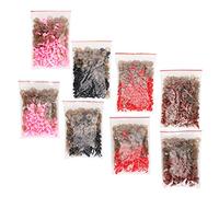 Riuulity Kit de Ojos y Narices de Seguridad 800 Piezas, Nariz de Plástico de 7 y 10 Mm en Colores Variados para Muñecas DIY Animales de Peluche