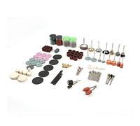 Riuulity Kit de Pulido Eléctrico de 147 Piezas con Vástago Universal de 1/8 "ideal para Cortar, Pulir, Grabar Moldes de Madera y Metal, Adecuado para Proyectos de Bricolaje y Aficionados