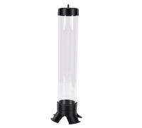 Riuulity Kit Incubador de Artemia Salina Transparente Automático, Tubo de Aire de Acero Inoxidable y Difusor Fino para Eclosión de Alimento Vivo en Acuario Interior y Exterior