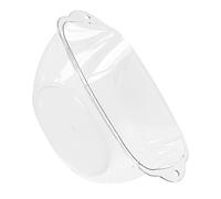 Riuulity Lavabo Transparente de Fácil Agarre para Lavar la Cara, Elegante Lavabo con Dos Asas para el Hogar, 600,00g (M)