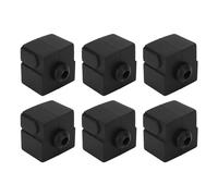 Riuulity Mangas de Silicona Hotend Resistentes a 280 ℃ 6 uds. Calcetines de Cubierta para Extrusora de Impresora 3D para Aislamiento Retardante de Llama Ender 3 V3 SE