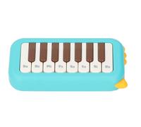 Riuulity Máquina Electrónica de Piano para Dedo, Juguete Musical, Aprendizaje Educativo, Material Premium para Niños y Niñas (BLUE)
