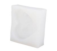 Riuulity Molde de Silicona para Fondant en Forma de Corazón para Crear Chocolate con Buena Forma, Adecuado para Hornear en Familia