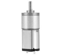 Riuulity Motor de Engranaje de CC 16GA030, Alto par, Baja Velocidad para Cerraduras Electrónicas de Coches Inteligentes, Alambre de Cobre Duradero (12V 150RPM)