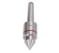 Riuulity MT2 Live Center High Carbon Steel Deep Baseboed Bold Boly Tool Taper de 60 ° para Torno, Trabajo Confiable
