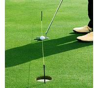 Riuulity Palo de Dirección de Ajustable, Herramienta de Entrenamiento de Material de Fibra de Vidrio Duradera para Practicar Swing de 10,24 Pulgadas