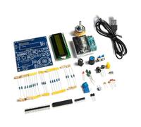 Riuulity Pantalla LCD Medidor de Medición de Capacitancia Conjunto de Práctica de Soldadura para Comprender los Principios de Frecuencia e Inductancia Carcasa de 1,10 Pulgadas (Kit de electrónica de