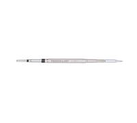 Riuulity Pape de Pluma de Hierro de la Capa Múltiple C210 T26D, Punta de Hierro LOD Eléctrica con Caja de Almacenamiento, Adecuada para Entusiastas (C210-020 Punta recta)
