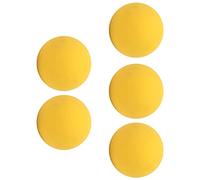Riuulity Pelotas Hinchables de Goma de 5 uds., 6cm, Pelotas Multiusos para Ejercicio de Manos para Piscinas y Playas (Yellow)