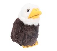 Riuulity Peluche Realista de águila Calva, Animal de Peluche Suave para Decoración del Hogar, Muñeco de águila de 17cm de Alto para Niños y Entusiastas de Las Aves