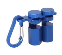 Riuulity Perilla de Calibre de Escalera de Aleación de Aluminio, Práctica Herramienta de Diseño de Largueros de Escalera para Estructuras de Vigas (BLUE)