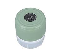 Riuulity Picadora de Ajo Eléctrica Portátil, Picadora de Ajo, Picadora de Ajo Eléctrica Mini Procesador de Alimentos Portátil Impermeable Inalámbrico para Cebollas Jengibre Camping 100ml (Verde)