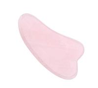 Riuulity Piedra de Masaje para el Cuidado Curativo de la Salud, Placa de Desguace de Cuarzo Rosa Natural para una Piel Suave, Piedra de Cuarzo Rosa