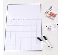 Riuulity Pizarra de Notas Magnética de Primera Calidad, Planificador Diario de 42x30cm para Mantener el Frigorífico Organizado en Casa (Como se muestra)