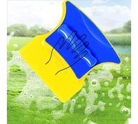 Riuulity Práctico Cepillo de Limpieza de Ventanas, Limpiacristales Magnético de Plástico de, Eficaz para Puertas de Patio y Mamparas de Ducha, 4,5x2x4,1 Pulgadas