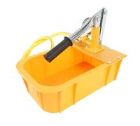 Riuulity Probador Manual de Presión de Agua para Tuberías, Conector de Rosca Estándar G1/2, Bomba de Manómetro de Aceite Hidráulico para Pruebas de Tuberías de Agua, Detector de F