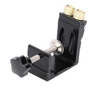 Riuulity Pulgas de Localización de Procesamiento de Madera Agujeros Eficientes para Proyectos en el Hogar Mini Pocket Hole -Jig Set para Carpinteros Profesionales