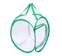Riuulity Recinto para Orugas de Malla, Plegable Portátil con Paneles de Malla y PVC