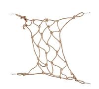 Riuulity Red de Escalada de Mascotas con Ganchos, Adecuados para Loros y Animales Pequeños, Cuerdas de Trepadora de Aves para la Temporada (Pequeño)