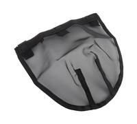 Riuulity Red para Nariz de Caballo, Diseño de Malla Resistente, Cómoda Cubierta para la Nariz, Protector de Salud para Ganado, Material de Nailon, Ligero para Uso Diario (M)