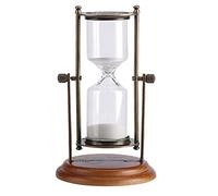 Riuulity Reloj de Giratorio de Metal de 15 Minutos para una Gestión Eficaz del Tiempo | Hermosa Decoración de Escritorio para Dormitorio y Oficina | Regalo Navideño de Año Nuevo