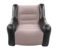 Riuulity Sofá Inflable, Sillón Inflable Flocado de PVC de Primera Calidad con Reposabrazos Incorporado para el Hogar, Sala de Estar, Patio Al Aire Libre