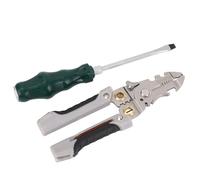 Riuulity Stripper de Alambre Acero Inoxidable Destornillador de 6 Mm -herramienta Eléctrica para Renovaciones Reparaciones de Cable de Automóvil con de Comodidad