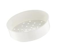 Riuulity Suministros de Cocina Universales Rejilla de Plástico para Cocinar Al, Fácil de Limpiar, Fuerte Resistencia a la Erosión para Diferentes Ingredientes, Adecuada para Diversas Capacidades de