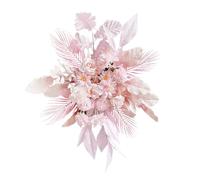 Riuulity Swag Floral Artificial para Boda, Diseño Exquisito para Crear una Atmósfera de Boda Impresionante, 1 Pieza (C)