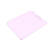 Riuulity Tabla de Cortar de Silicona Flexible Tabla de Cortar Duradera para Suministros de Cocina Fácil Almacenamiento Grado Alimenticio Púrpura