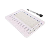 Riuulity Tabla de Tareas Borrable para Niños, Divertida Pizarra Magnética de Borrado en Seco para Rutina Diaria para Niños, Material ABS