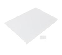 Riuulity Tablero de Corte Acrílico, Tablero de Corte Acrílico Transparente No Deslizante Tablero de Corte para Encimera, Gran 15.7x11.2in Protector de Mesa Ideal, Gadgets de Cocina