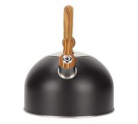 Riuulity Tetera de Acero Inoxidable de 2,5 L, Tetera con Silbido a Prueba de Herrumbre, Fácil de Usar para Amantes del té