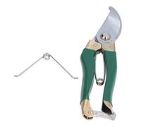 Riuulity Tijeras de Podar de Acero con Resorte Afilado en Forma de V de Carbono para Podar árboles de Jardín, Tijeras de de Ramas que Ahorran Mano de Obra para Jardineros, Materiales de Alta