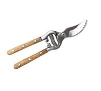 Riuulity Tijeras de Podar de árboles de Agarre Cómodo Tijeras de Jardín de Diseño Multifuncional para Ramas de árboles Frutales, Adecuadas para Entusiastas de la Jardinería Metal Madera