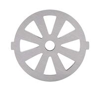 Riuulity Trituradora DE CARNE DE Aleación, Placa DE PICADORA, Cuchillo DE Disco, Orificio DE 7mm para Picar CARNE Rápidamente, PICADORA DE DE 2,1x2,2x0,2 Pulgadas